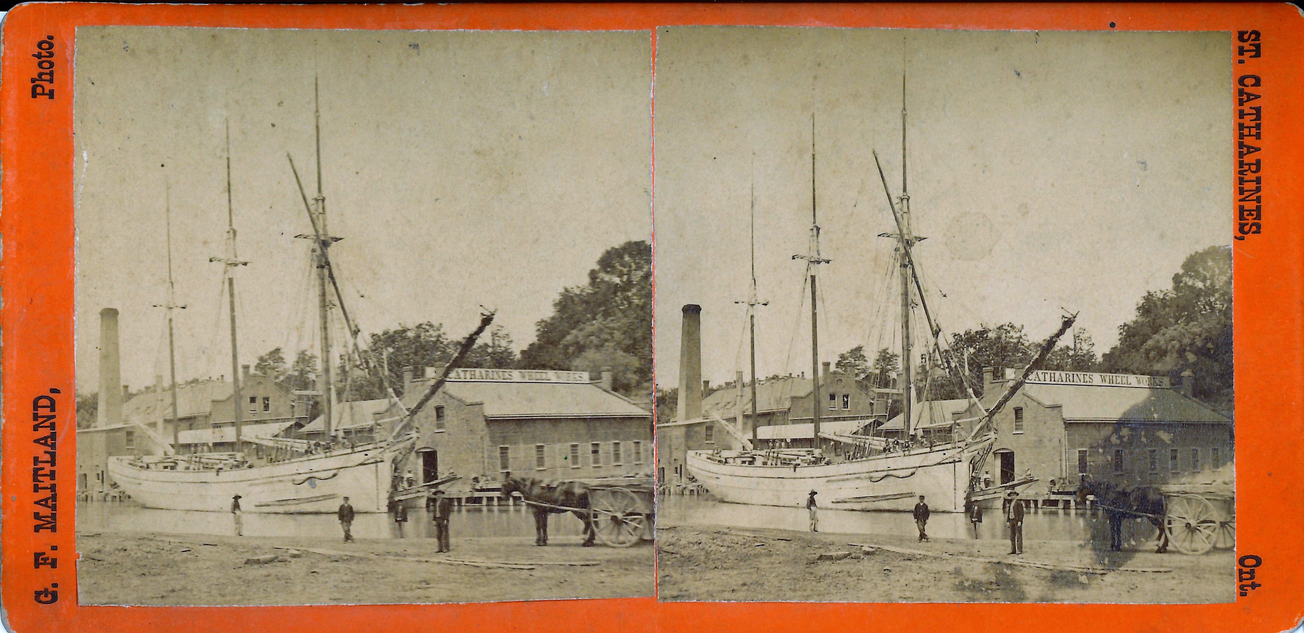 St. Catharines Wheel Works along the Welland Canal