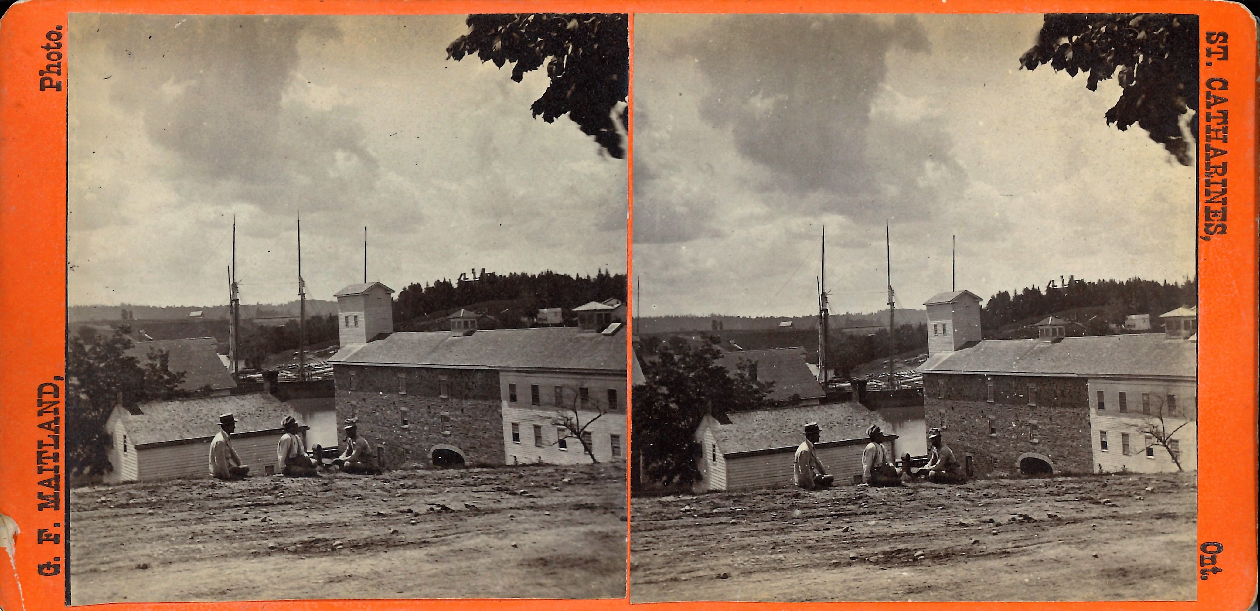 Pause for a rest along the Welland Canal